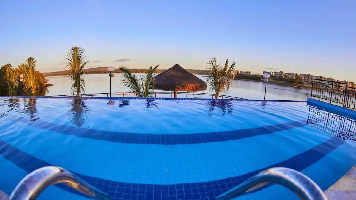 Apto Resort do Lago Até 8 pessoas - Valor Promocional Caldas Novas Exterior foto