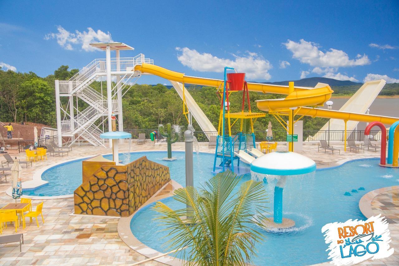 Apto Resort do Lago Até 8 pessoas - Valor Promocional Caldas Novas Exterior foto