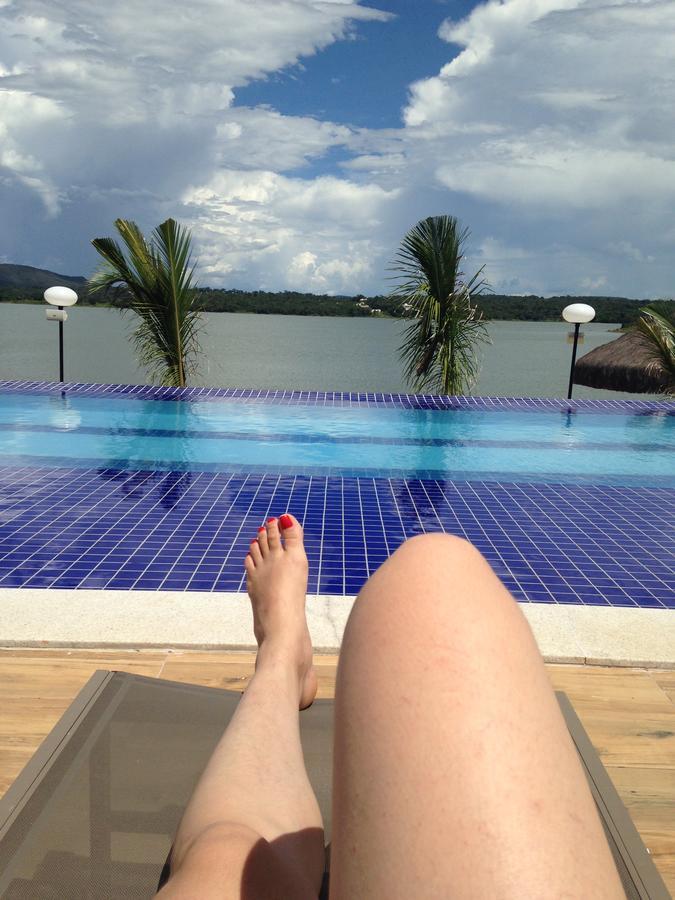 Apto Resort do Lago Até 8 pessoas - Valor Promocional Caldas Novas Exterior foto